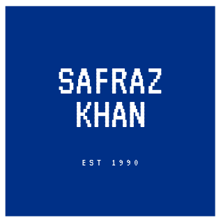 Safraz Khan's Portfolio